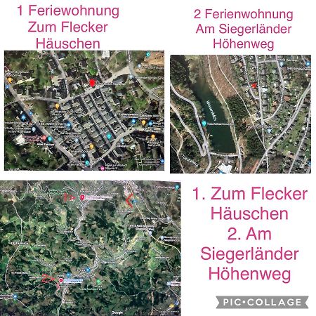 Ferienwohnung " Zum Flecker Haeuschen" In Der Altstadt Freudenberg Фройденберг Екстериор снимка